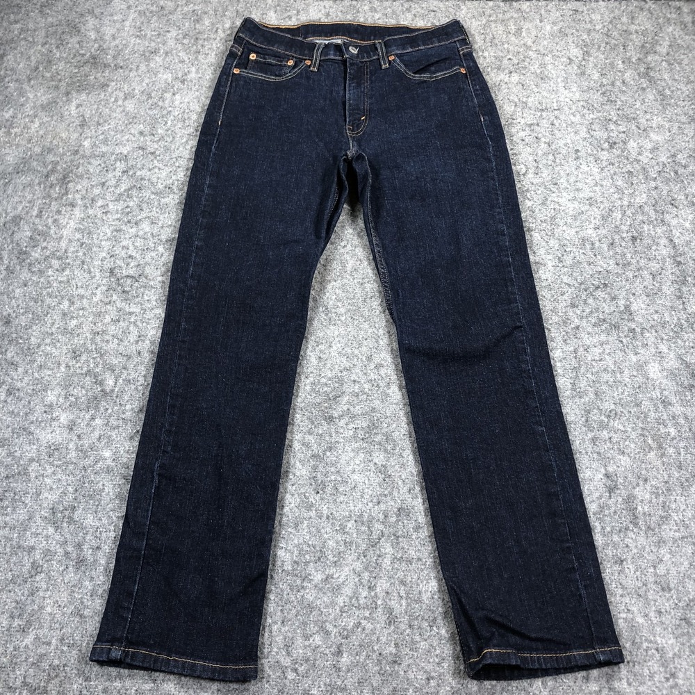 Levi's 514 Jeans Men's 30x30 Dark Wash Straight Leg Regular Fit Denim